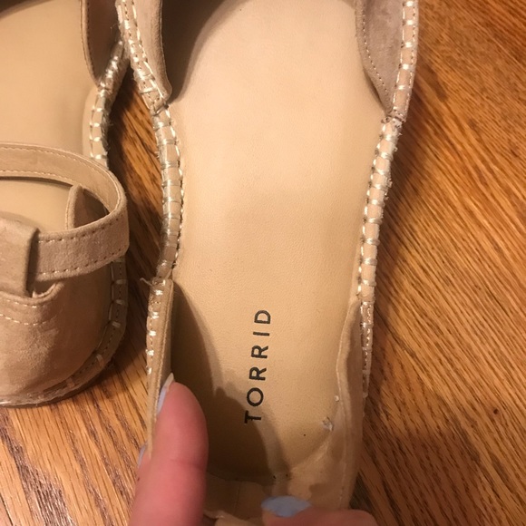 Torrid Size 9.5 Wide Ankle Espadrille Sandals - Picture 4 of 10